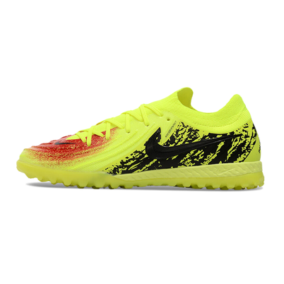 Chuteira Society Nike Phantom GX 2 Elite TF Amarelo, Vermelho e Preto
