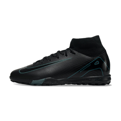 Chuteira Society Nike Air Zoom Mercurial Superfly 10 Elite TF Preto
