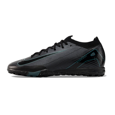 Chuteira Society Nike Air Zoom Mercurial Vapor 16 Elite TF Preto e Azul