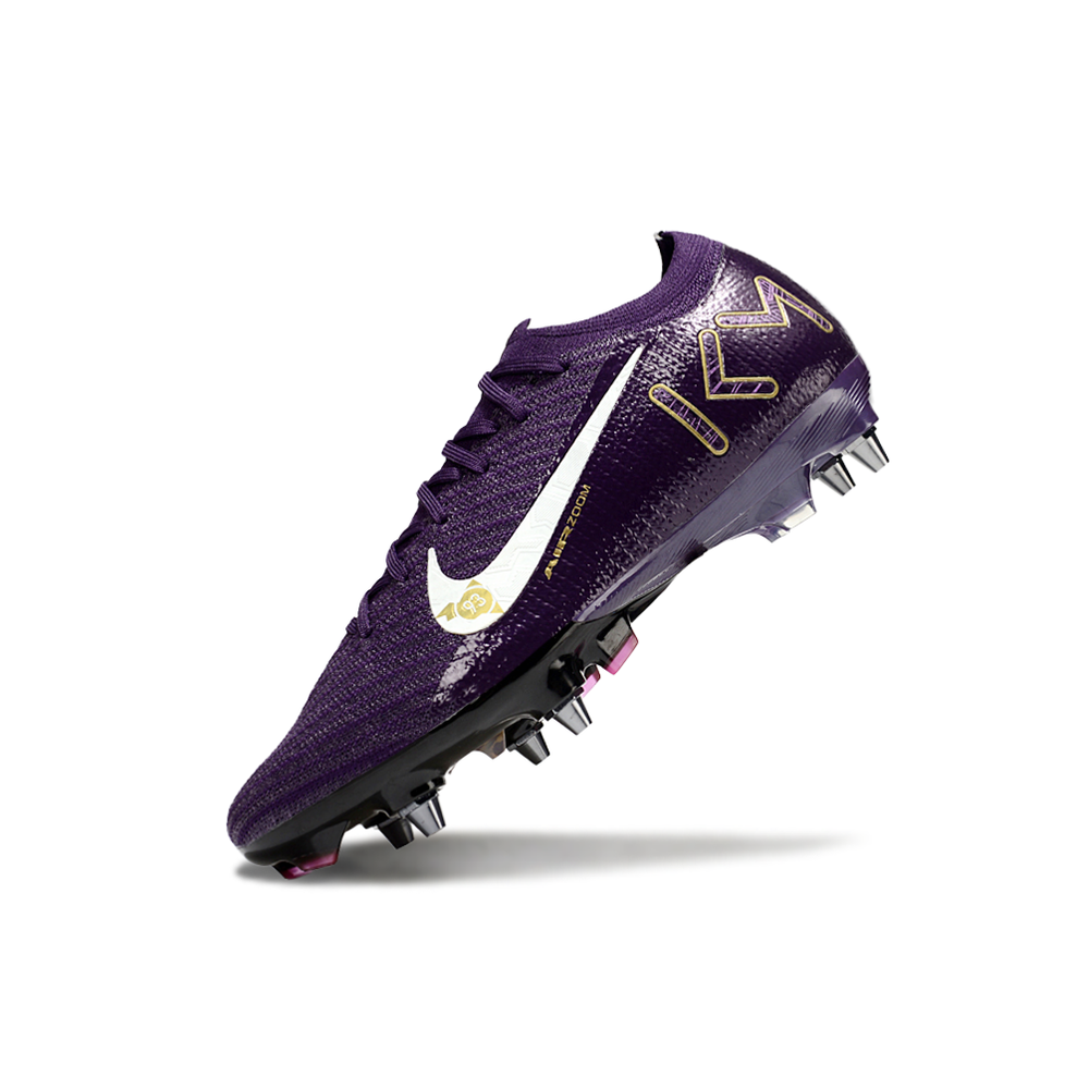 Chuteira Campo Nike Air Zoom Mercurial Vapor 16 Elite Trava Mista Roxo