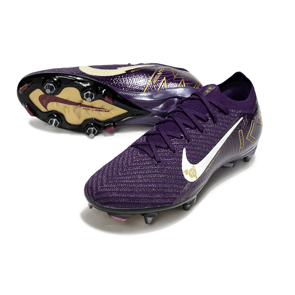 Chuteira Campo Nike Air Zoom Mercurial Vapor 16 Elite Trava Mista Roxo