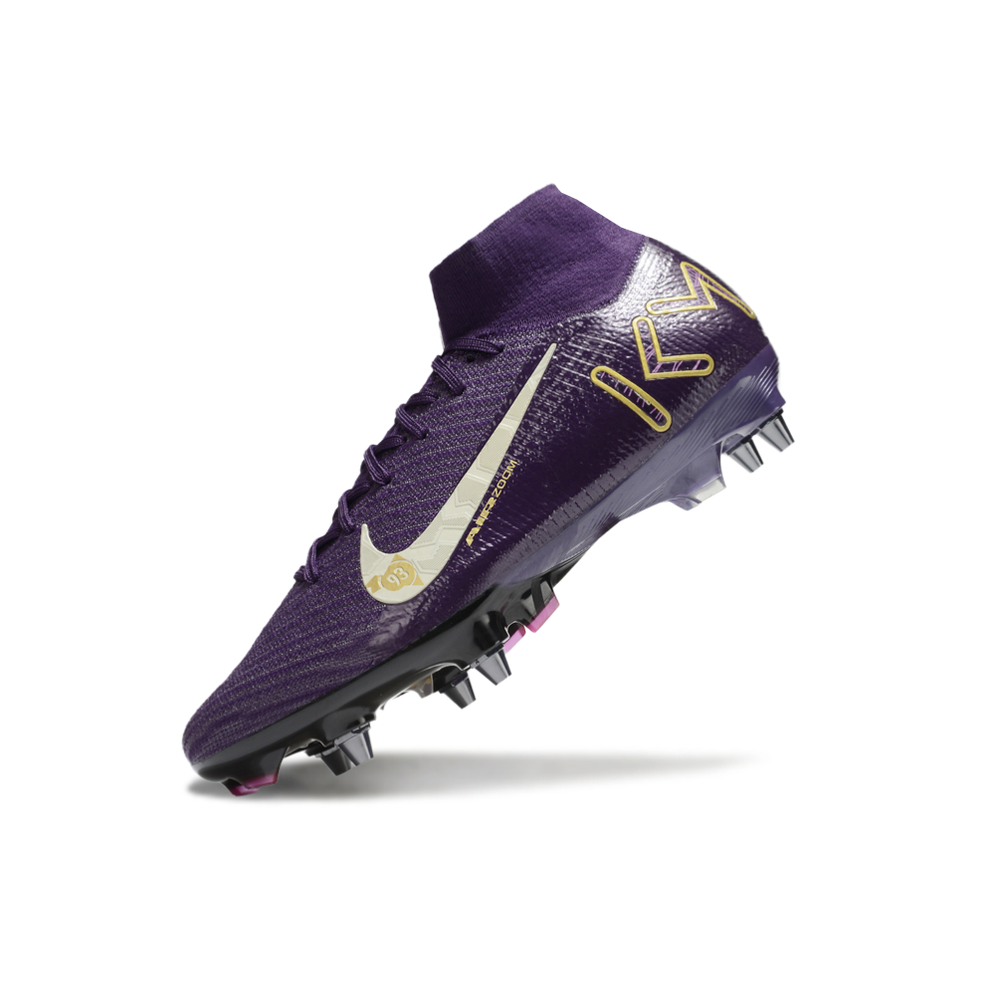 Chuteira Campo Nike Air Zoom Mercurial Superfly 10 Elite Trava Mista Roxo