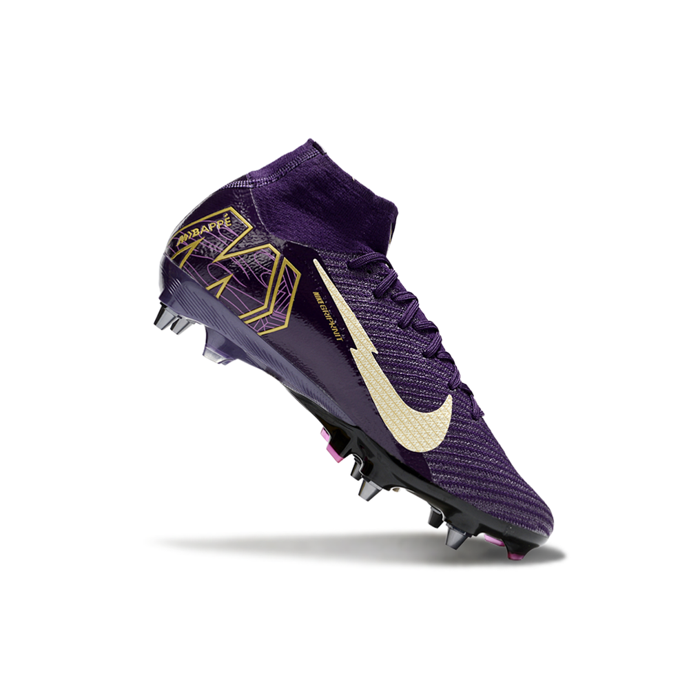 Chuteira Campo Nike Air Zoom Mercurial Superfly 10 Elite Trava Mista Roxo