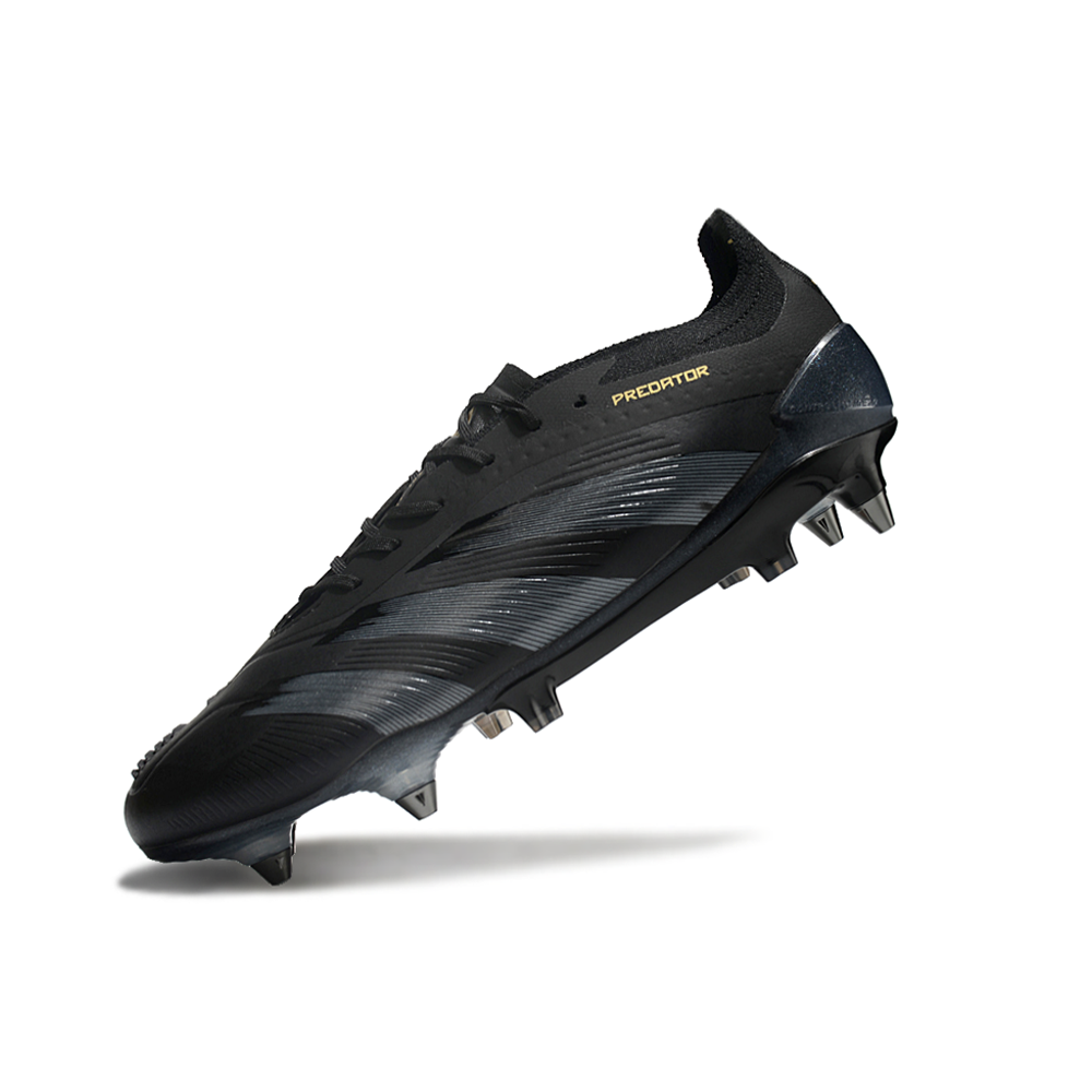 Chuteira Campo Adidas Predator Elite Ponta de Aluminio Preto