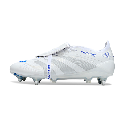 Chuteira Campo Adidas Predator Elite FT 30 Ponta de Aluminio Branco