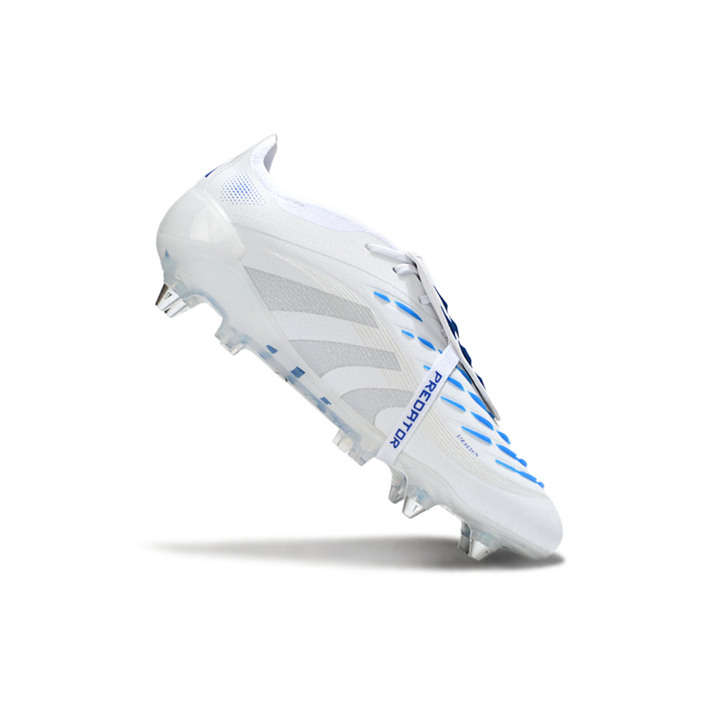 Chuteira Campo Adidas Predator Elite FT 30 Ponta de Aluminio Branco