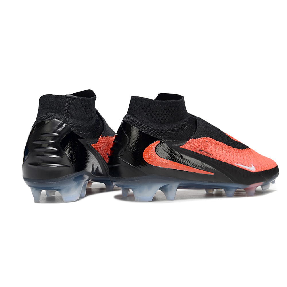Chuteira Campo Nike Phantom GX 6 Elite FG Preto e Vermelho