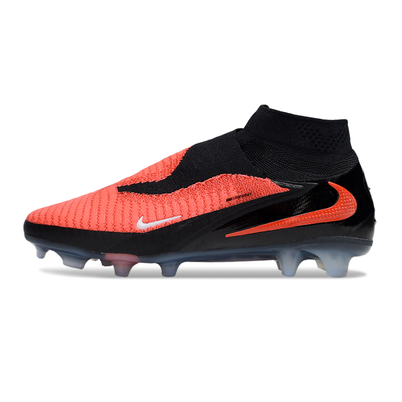 Chuteira Campo Nike Phantom GX 6 Elite FG Preto e Vermelho