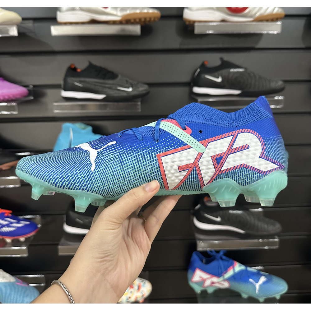 Chuteira Campo Puma Future 7 FG Azul - Pronta Entrega