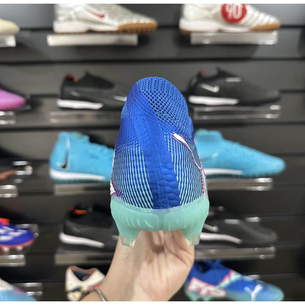 Chuteira Campo Puma Future 7 FG Azul - Pronta Entrega