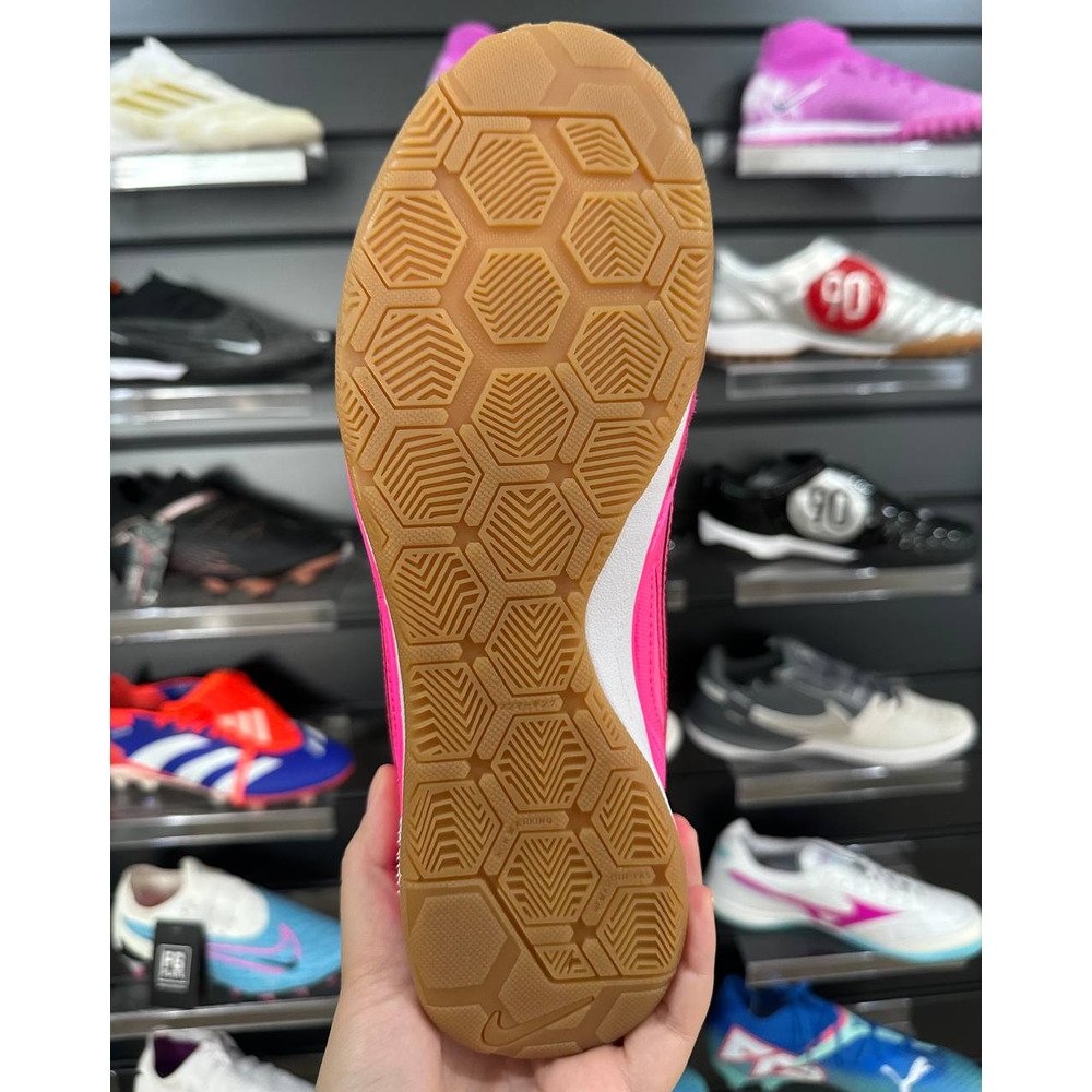 Chuteira Futsal Nike Supreme SB Gato IC Rosa e Preto - Pronta Entrega