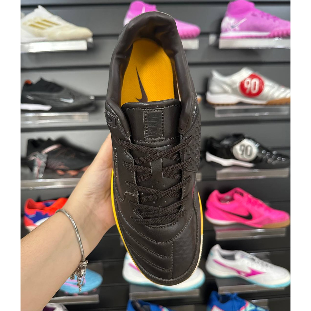 Chuteira Futsal Nike 5 StreetGato IC Preto - Pronta Entrega