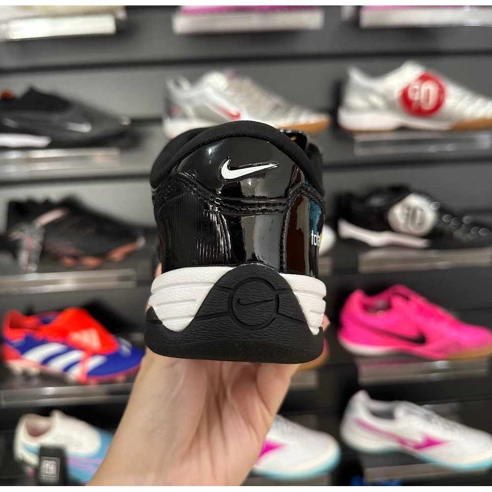 Chuteira Futsal Nike Total 90 IC Preta e Branca - Pronta Entrega
