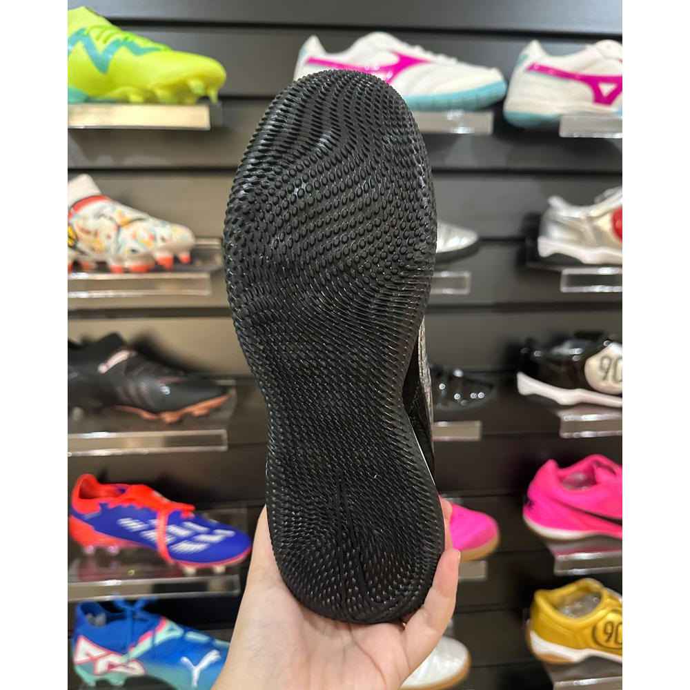 Chuteira Futsal Nike StreetGato Preta e Branca - Pronta Entrega