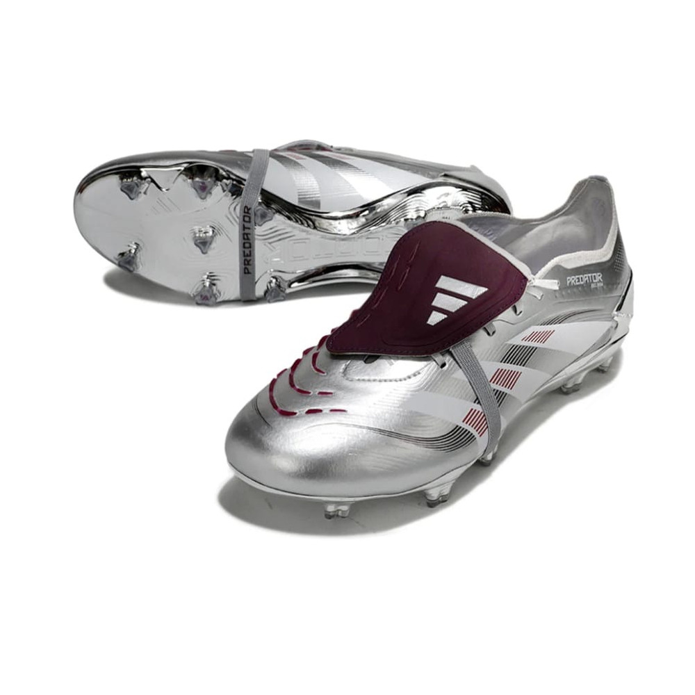Chuteira Campo Adidas Predator FT 30 Elite FG Cinza 