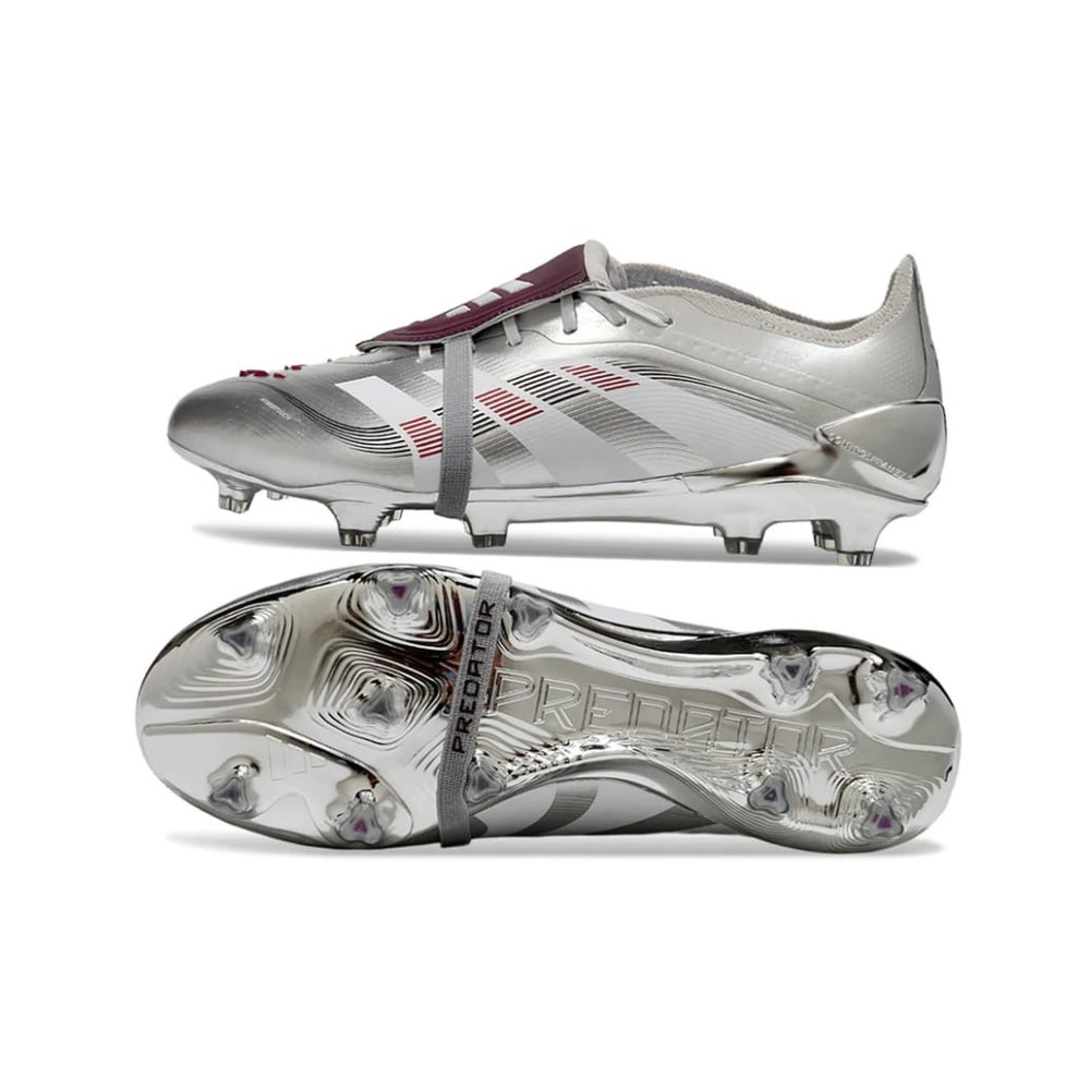 Chuteira Campo Adidas Predator FT 30 Elite FG Cinza 