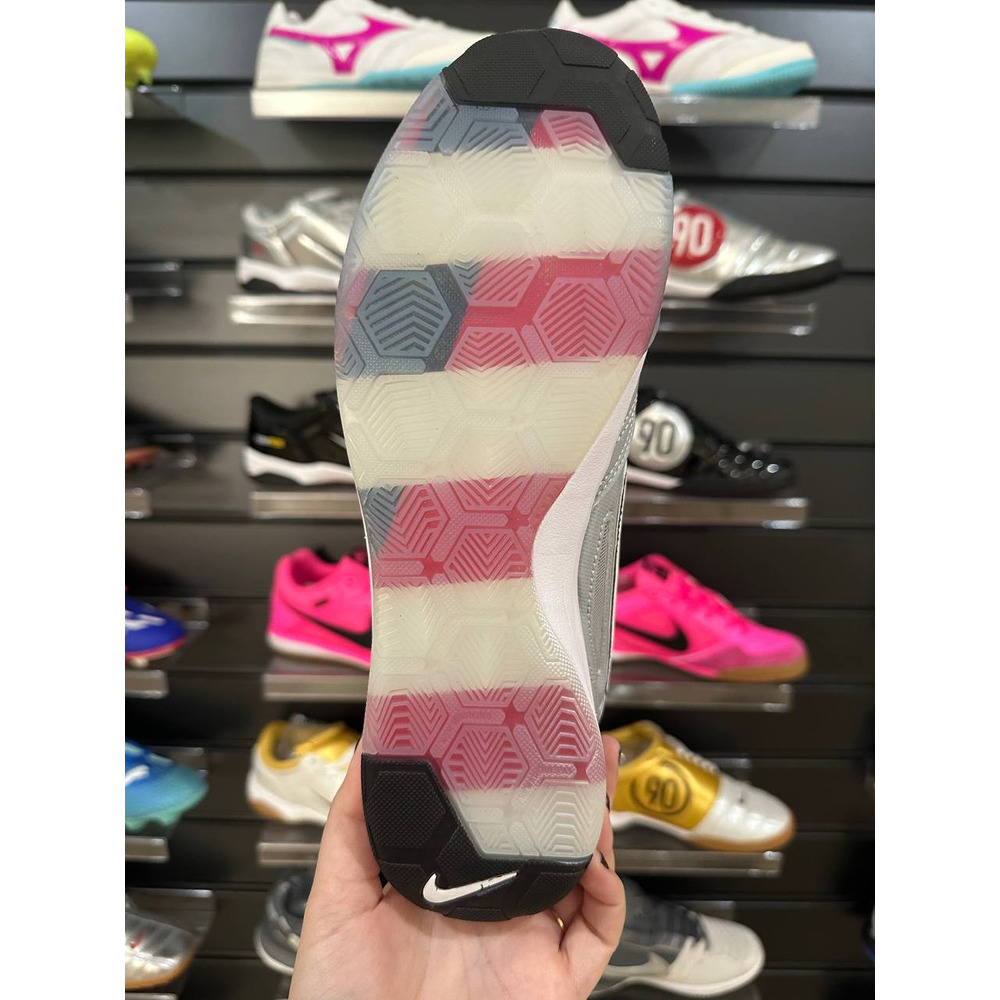 Chuteira Futsal Nike Supreme SB Gato IC Cinza - Pronta Entrega