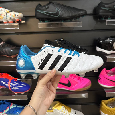 Chuteira Campo Adidas Adipure 11 Pro FG Branca "Kroos" Pronta Entrega