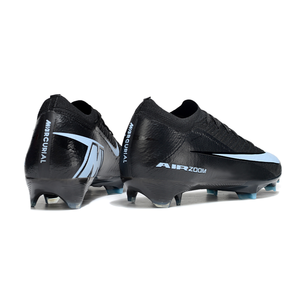 Chuteira Campo Nike Air Zoom Mercurial Vapor 16 Elite FG Preto e Azul "Shadow"