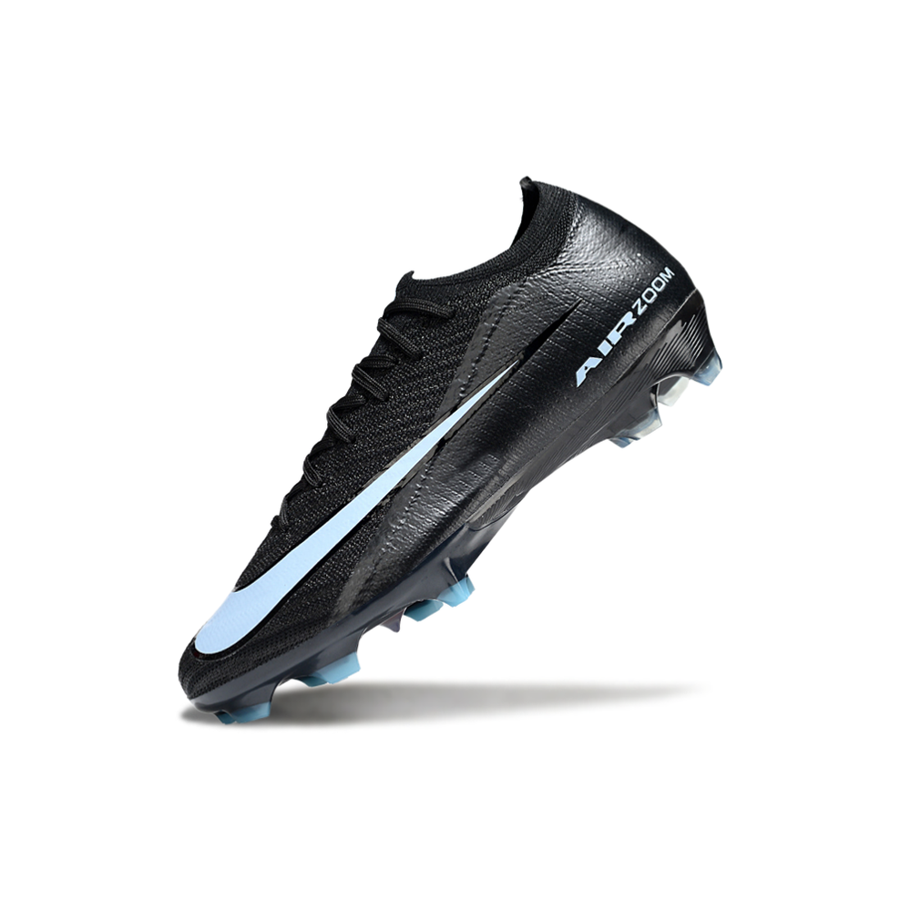 Chuteira Campo Nike Air Zoom Mercurial Vapor 16 Elite FG Preto e Azul "Shadow"
