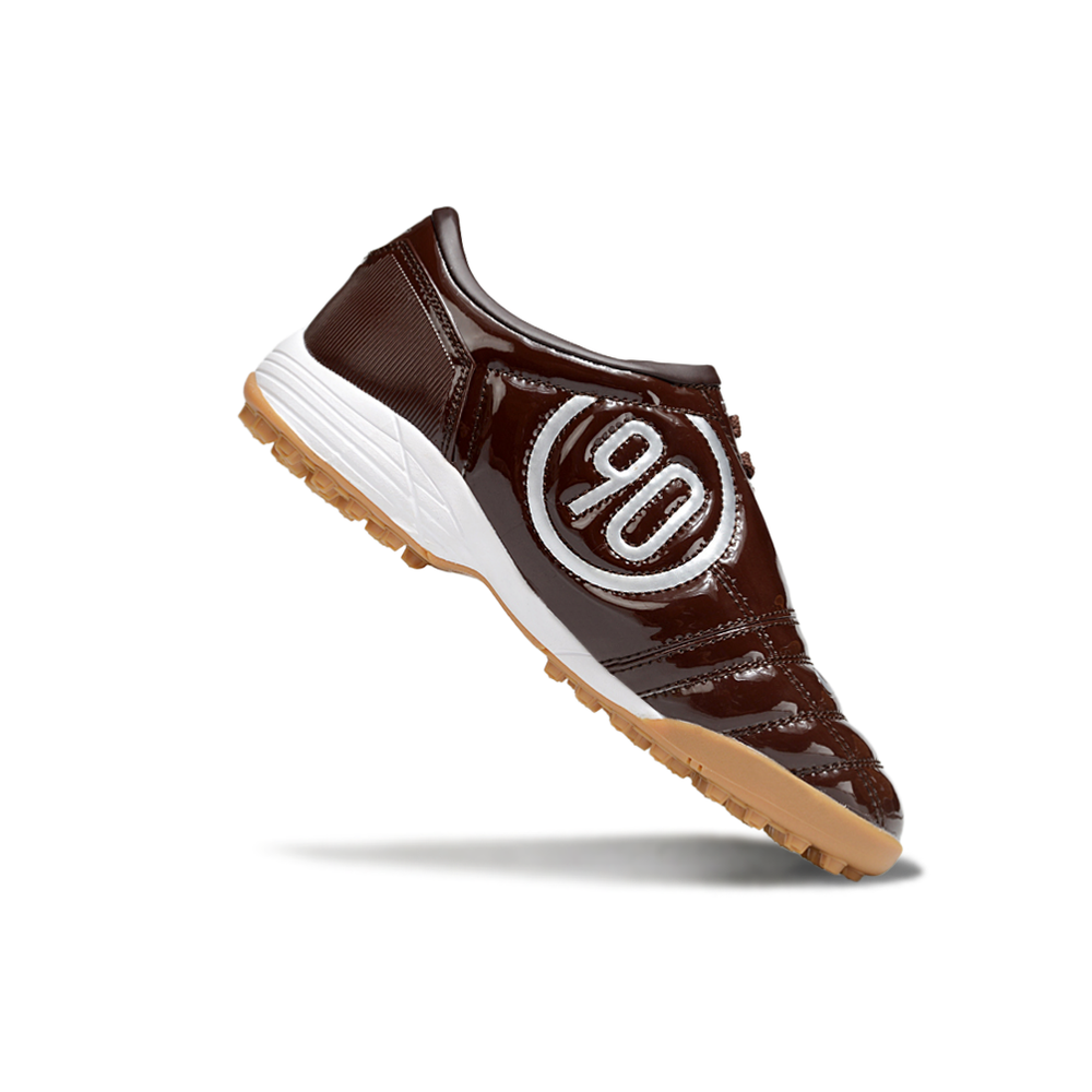 Chuteira Society Nike Total 90 TF Marrom