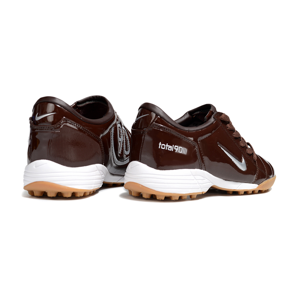 Chuteira Society Nike Total 90 TF Marrom