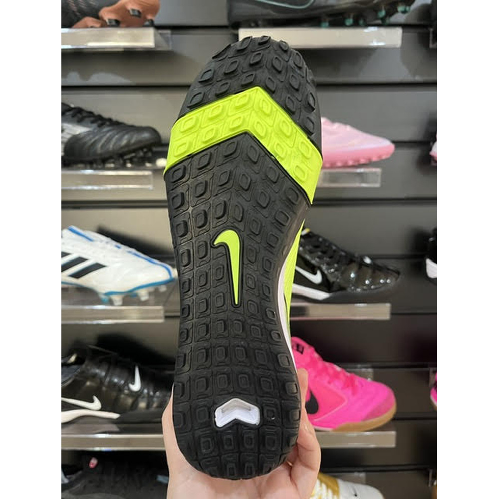 Chuteira Society Nike Air Zoom Mercurial Vapor 16 Elite TF Verde e Preta - Pronta Entrega