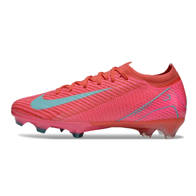 Chuteira Campo Nike Air Zoom Mercurial Vapor 16 Elite FG Rosa e Azul "Mad Energy"
