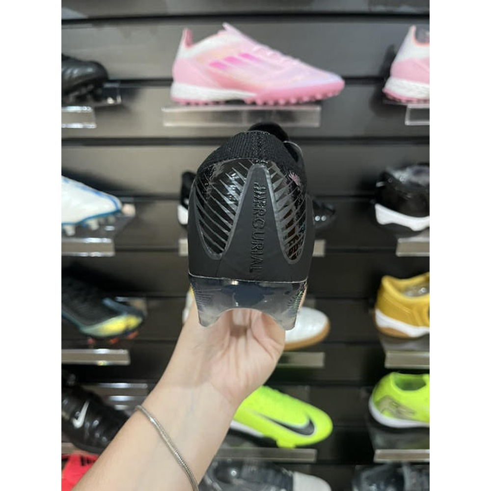 Chuteira Campo Nike Air Zoom Mercurial Vapor 16 Elite FG Preto e Verde - Pronta Entrega