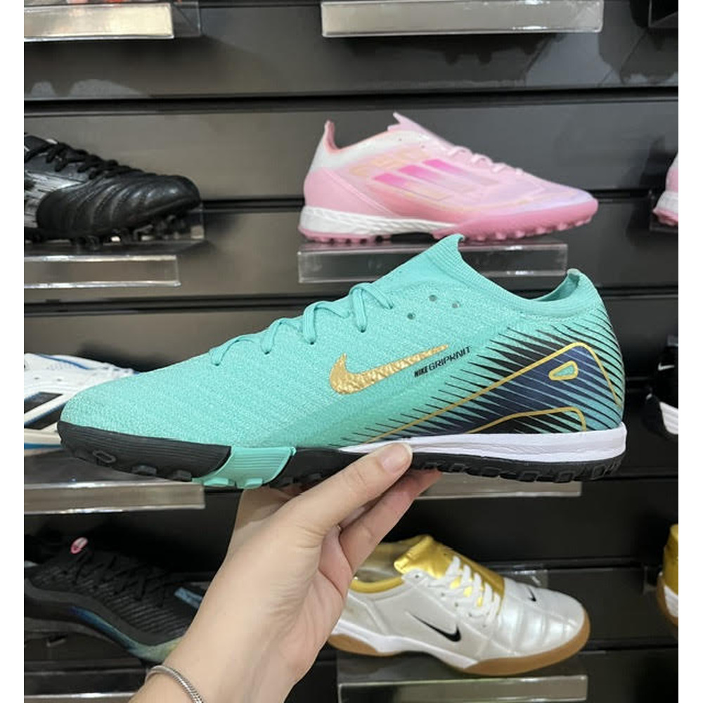 Chuteira Society Nike Air Zoom Mercurial Vapor 16 Elite TF Verde - Pronta Entrega