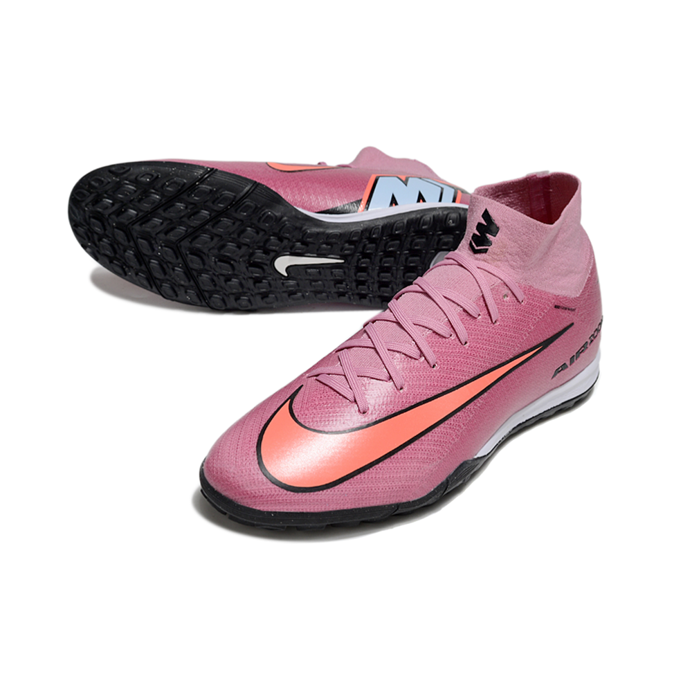 Chuteira Society Nike Air Zoom Mercurial Superfly 10 Elite TF Rosa