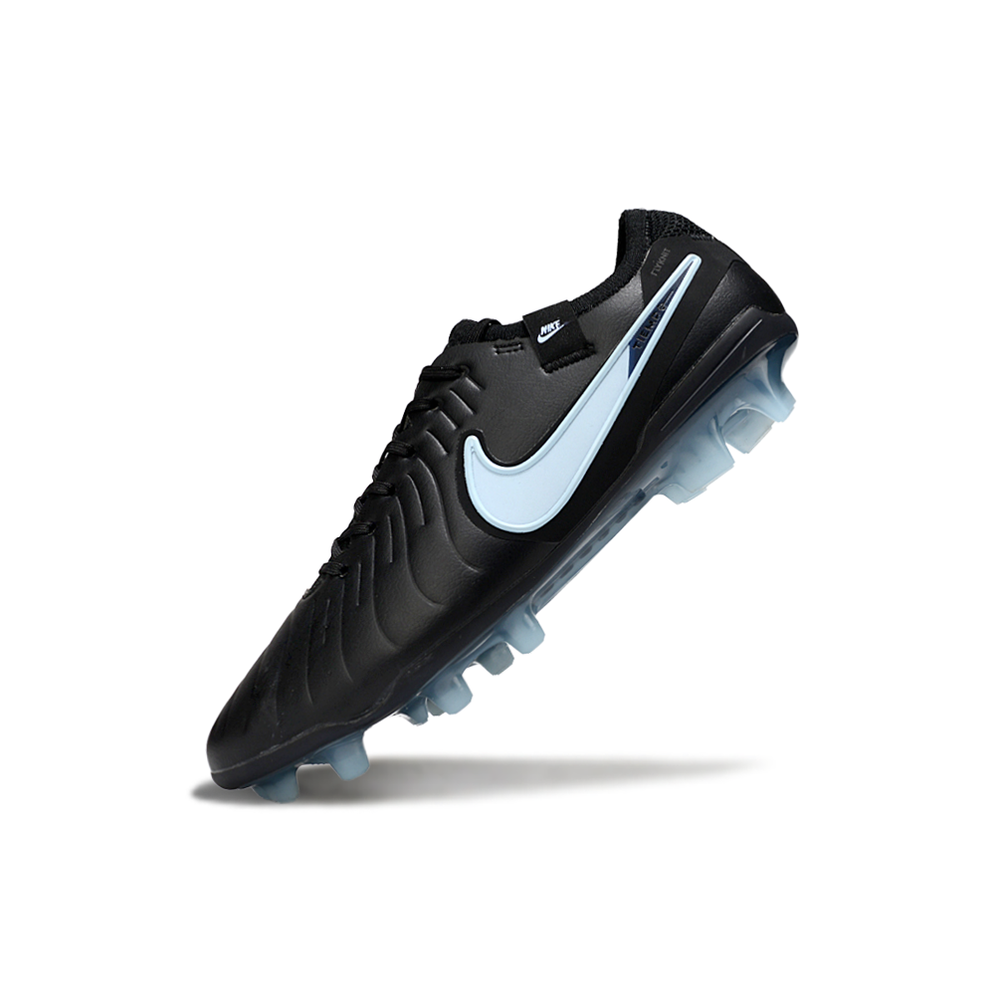 Chuteira Campo Nike Tiempo Legend 10 Elite FG ''Shadow'' Preto e Azul
