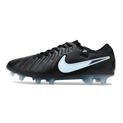 Chuteira Campo Nike Tiempo Legend 10 Elite FG ''Shadow'' Preto e Azul