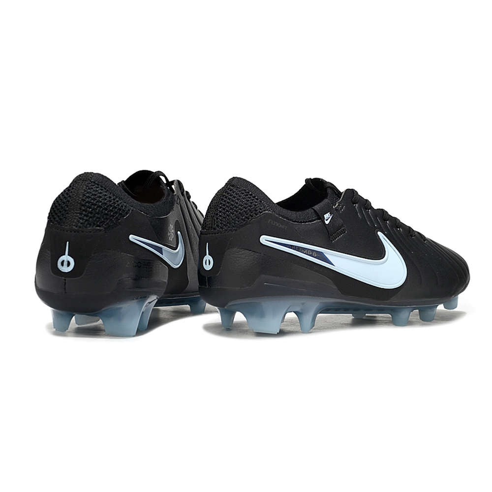 Chuteira Campo Nike Tiempo Legend 10 Elite FG ''Shadow'' Preto e Azul