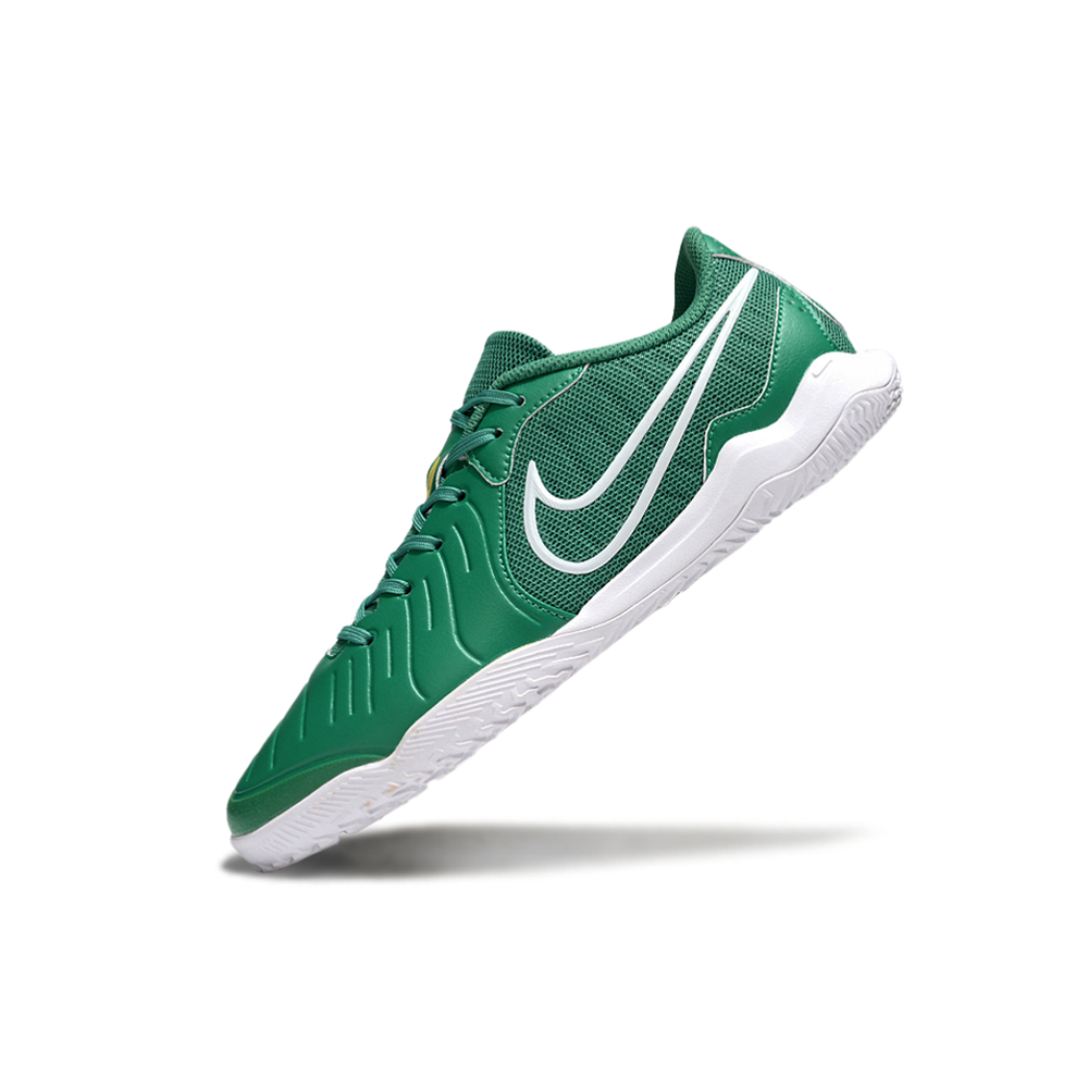 Chuteira Society Nike Tiempo Legend 10 Verde e Branco