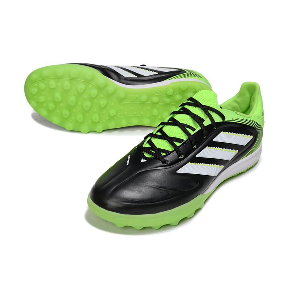 Chuteira Society Adidas Copa Pure.2 TF Verde, Preto e Branco