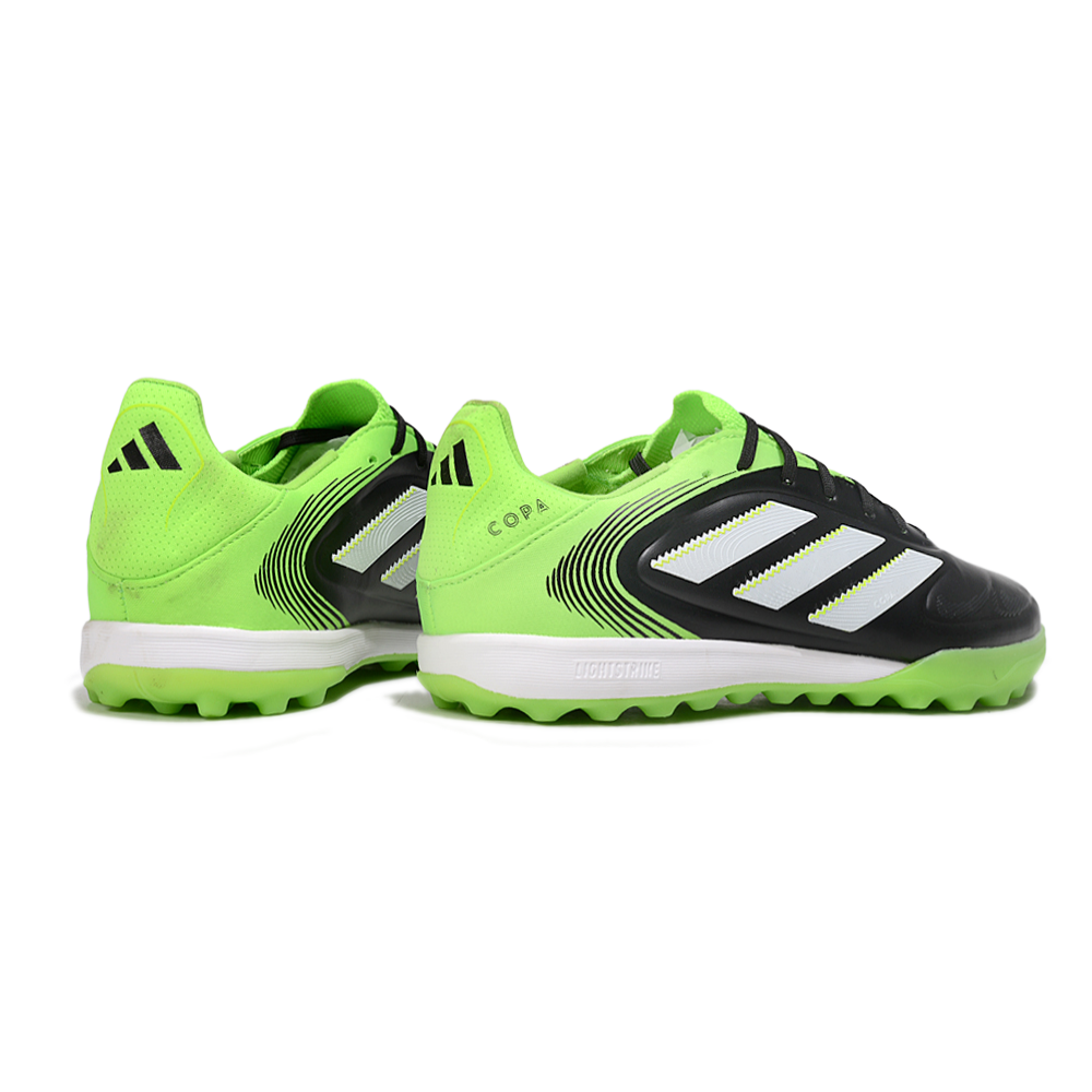 Chuteira Society Adidas Copa Pure.2 TF Verde, Preto e Branco
