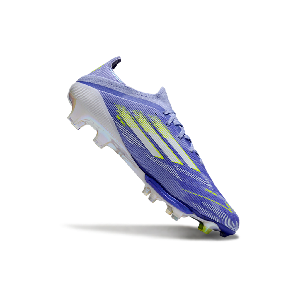 Chuteira Campo Adidas F50 FG Roxo e Verde