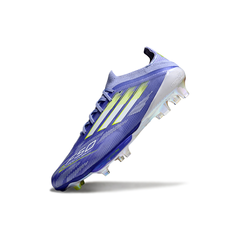 Chuteira Campo Adidas F50 FG Roxo e Verde