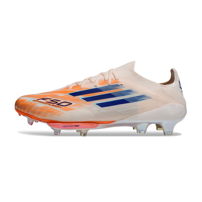 Chuteira Campo Adidas F50 FG Rosa e Azul