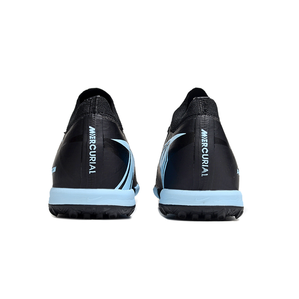 Chuteira Society Nike Air Zoom Mercurial Vapor 16 Elite TF ''Shadow'' Preto e Azul