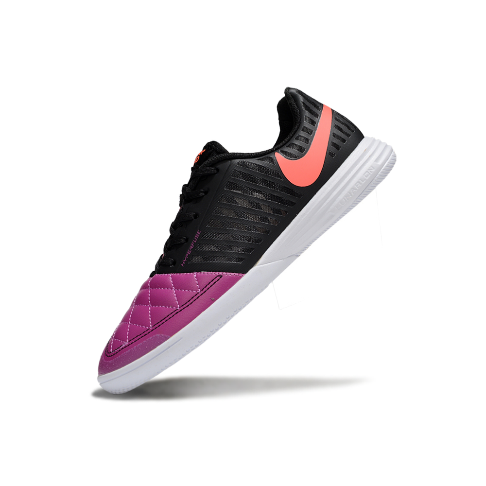 Chuteira Futsal Nike Lunar Gato II IC Preto e Roxo