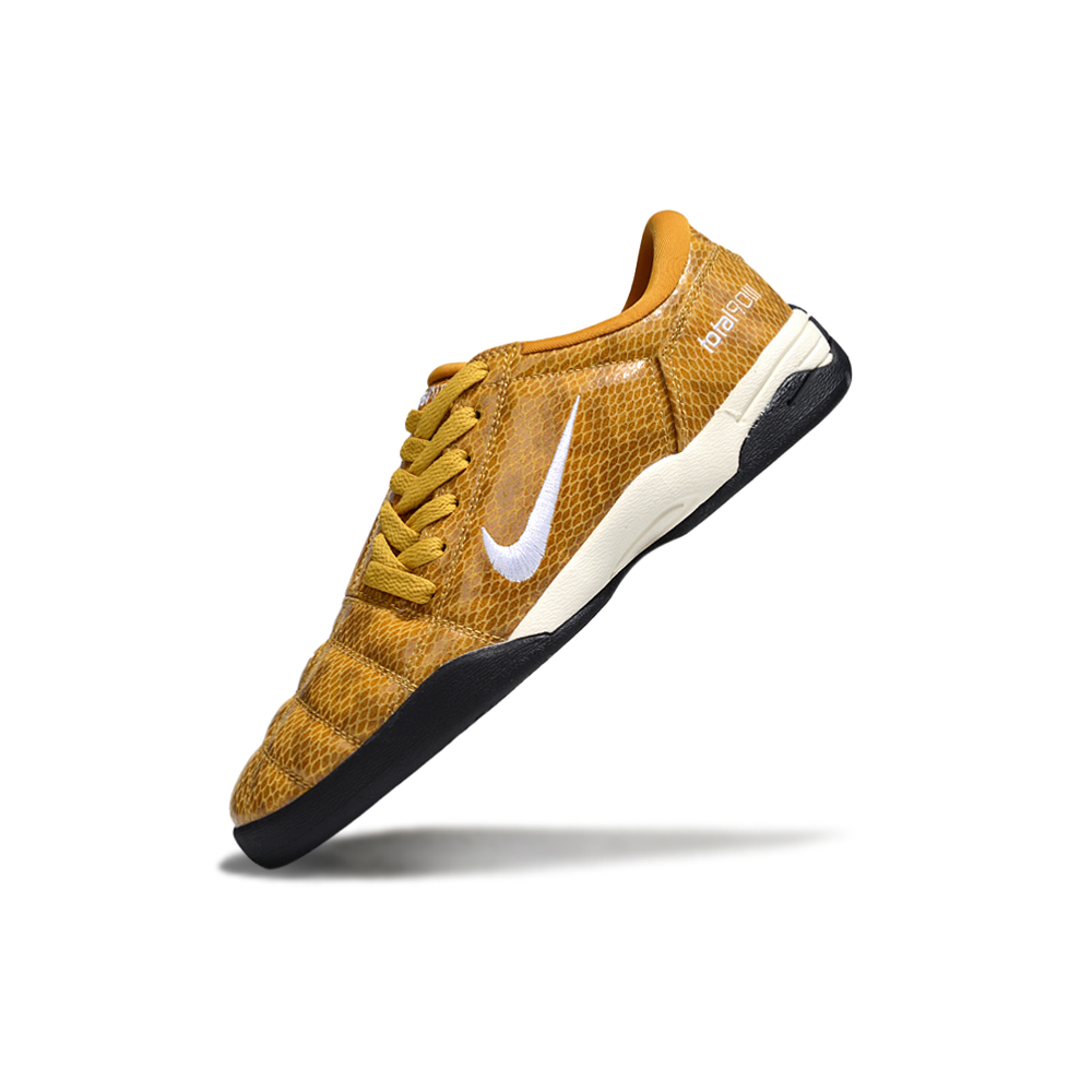 Chuteira Futsal Nike Total 90 IC Dourado