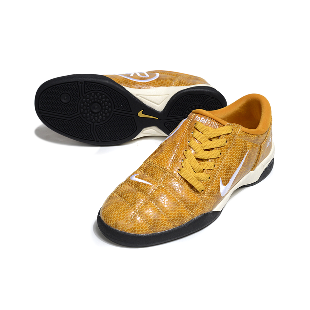 Chuteira Futsal Nike Total 90 IC Dourado