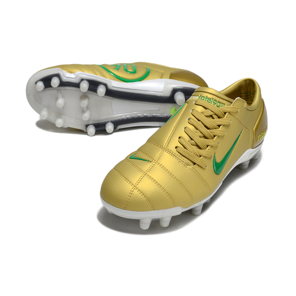 Chuteira Campo Nike Total 90 FG Dourado