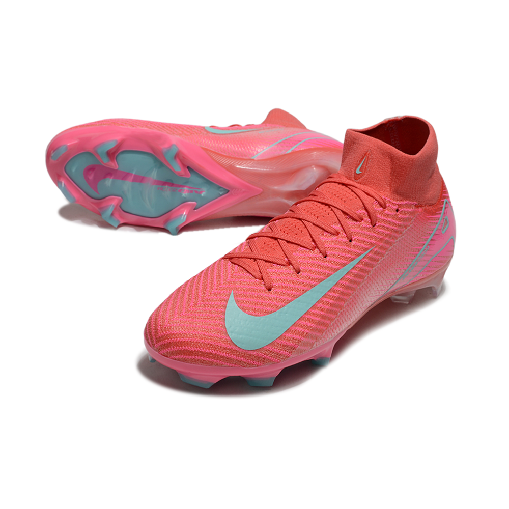 Chuteira Campo Nike Air Zoom Mercurial Superfly 10 Elite FG Rosa "Mad Energy Pack"