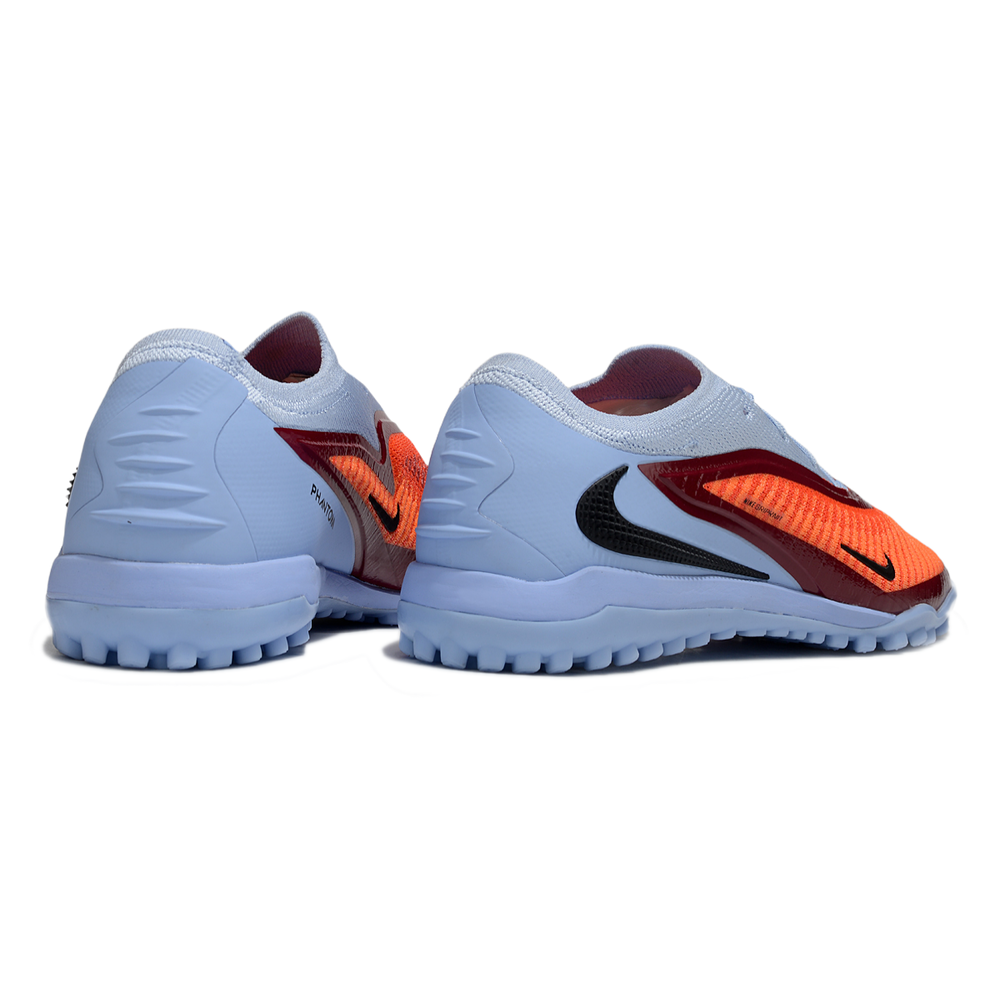 Chuteira Society Nike Phantom GX 6 Elite TF Roxo e Laranja