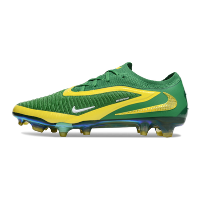 Chuteira Campo Nike Phantom GX 3 Elite FG Verde e Amarelo