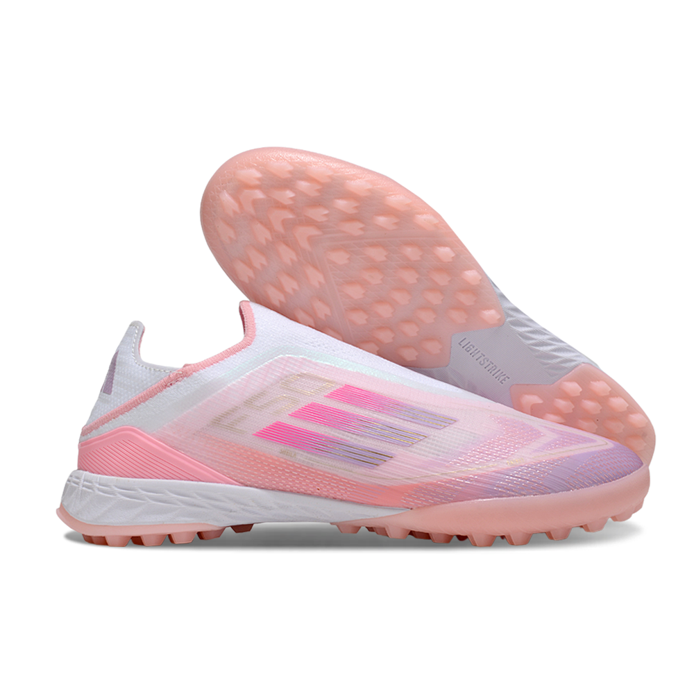 Chuteira Society Adidas F50+TF Rosa