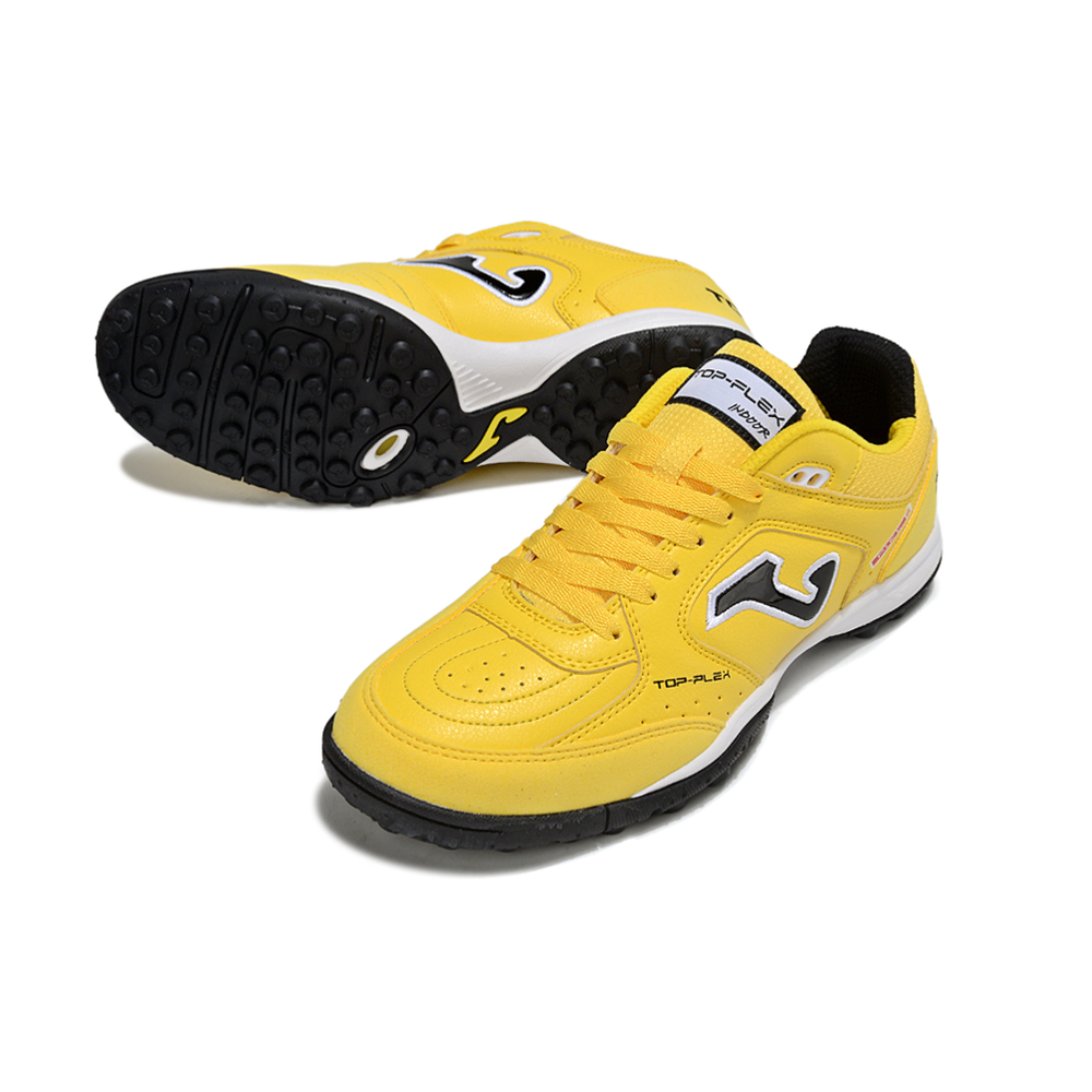 Chuteira Society Joma Top Flex TF Amarelo e Preto
